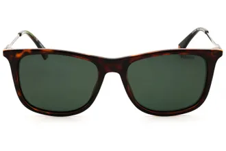 Polaroid PLD4145SX Polarized Rectangular Sunglasses - Brown