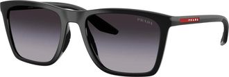 Prada Sunglasses, unisex, Black, Size: 56 MM 0PS B08S