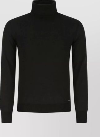 Brioni DOLCEVITA ribbed turtleneck sweater in cashmere blend