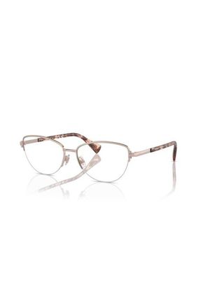 Ralph Lauren 56mm Cat Eye optical glasses in Gold at Nordstrom