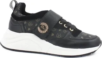 Pollini Heritage Sneakers - Dames - Sneakers - Zwart - 37 EU - Leer - Schoenen