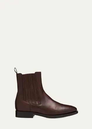 Brunello Cucinelli Mens Leather Chelsea Boots
