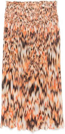Isabel Marant Gonna Rolande lunga - Arancione