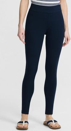 Lands End Starfish Mid Rise Knit Leggings in Radiant Navy at Nordstrom, Size X-Small