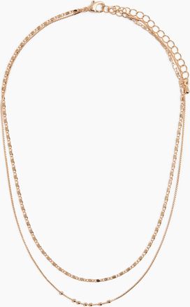 H&M Two-strand necklace - Gold