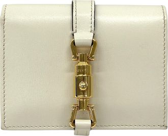 Gucci Ivory Leather Wallet (Bi-Fold) (Pre-Owned)