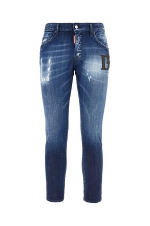 Dsquared2 Stretch Denim Skater Jean Jeans