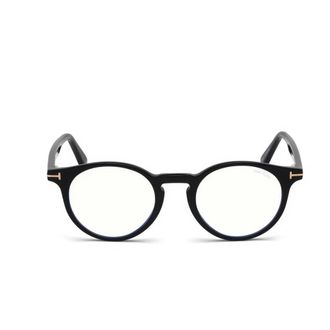 Tom Ford Glasses, unisex, Black, Size: 48 MM Occhiali da vista