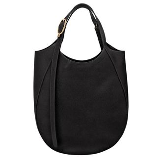 Longchamp Le Foulonn&eacute; Bolso shopper XL Cuero - Bags - Mujer - Negro - ONE SIZE