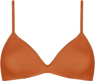 Eres Top bikini a triangolo Tourbillon - Marrone