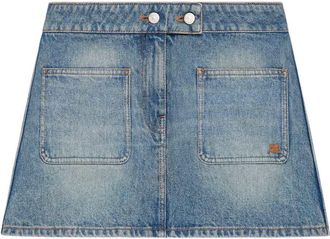 Courr&egrave;ges Minigonna Denim