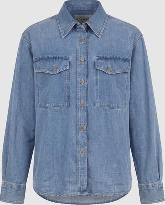 Closed Chemise Overshirt Light Blue