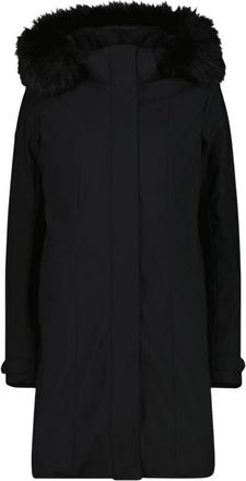 F.lli Campagnolo Piumino con cappuccio staccabile - - Sport - Donna - Nero - 2XL