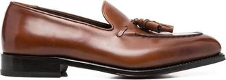 Ferragamo Ferragamo Tassel-Detail Leather Loafers