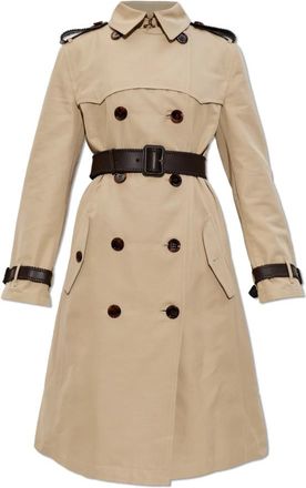 Burberry Foxfield Trenchcoat - Dames - Trenchcoats - Beige - 2XS - Katoen - Jassen