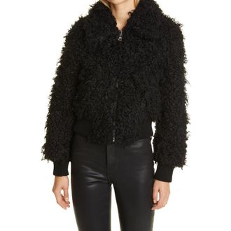 Rta Andes High Pile Fleece Jacket in Black at Nordstrom Rack, Size Small