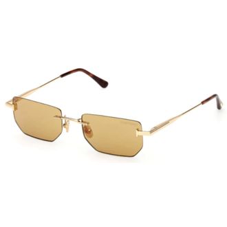 Tom Ford Sunglasses, unisex, Yellow, Size: 53 MM Sunglasses