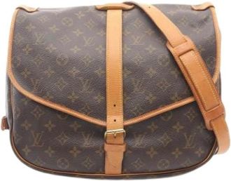 Louis Vuitton Pre-owned Cross Body Bags, female, Brown, Size: ONE SIZE Pre-owned Canvas louis-vuitton-bags