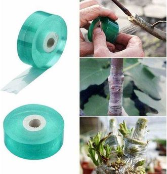 OEM Paquete De 2 Cintas De Injerto Para &Aacute;rboles Frutales, 20 Mm De Ancho, Barrera Antihumedad Biodegradable, Cinta Floral El&aacute;stica Transparente