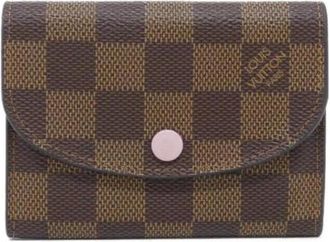 Louis Vuitton Pre-owned Portefeuille Rosalie Damier Portamonete - - Pre-owned - Donna - Marrone - ONE SIZE