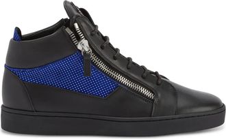 Giuseppe Zanotti Sneakers Kriss in pelle - Nero