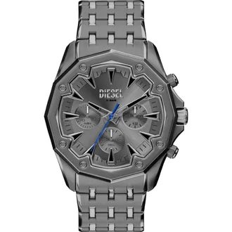 Diesel Stinger Chronograph Bracelet Watch, 46mm in Gunmetal at Nordstrom