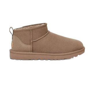 UGG Classic Ultra Mini Laarzen Caribou - Dames - Schoenen - Bruin - Maat: 37 EU Poliester