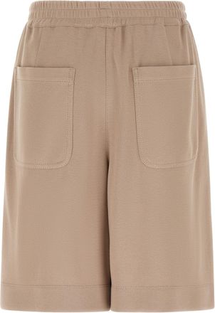 Brunello Cucinelli Womens Brown Cotton Bermuda Shorts