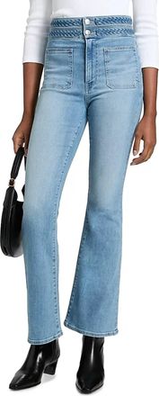 Veronica Beard Beverly Loafer High Rise Skinny Jeans In Nova
