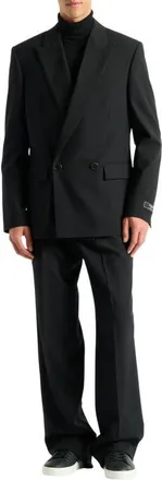 Balmain Wool 2-button jacket in Black at Nordstrom, Size 50