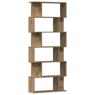 vidaXL Estanter&iacute;a Madera De Ingenier&iacute;a Roble Artisan 80x24x192 Cm Vidaxl
