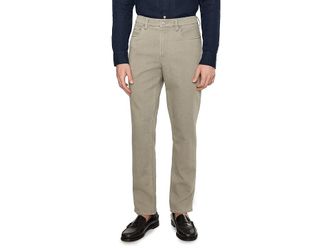 Faherty Stretch Terry 5-Pocket Pants Mens Casual Pants Coastal Sage : 35 32, Cotton/Elastane/Polyester