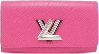 Louis Vuitton Pre-owned Wallets, female, Pink, Size: ONE SIZE Pre-owned Leather wallets