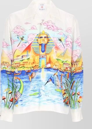 Casablanca printed shirt