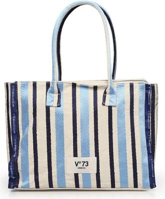 V&deg; 73 Rilene Tote Bag - Dames - Shoppers - Veelkleurig - ONE Size - Katoen - Tassen