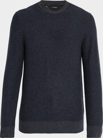 Vince Men & apos;s Geometric Jacquard Sweater