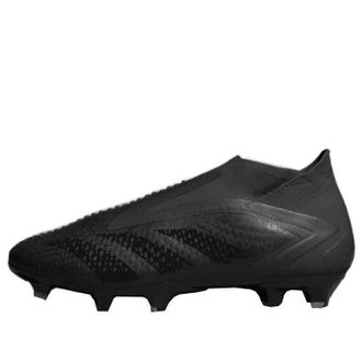 adidas Predator Accuracy+ Firm Ground Soccer Cleats Black GW4558