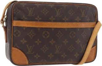 Louis Vuitton Pre-owned Trocadero 27 Schoudertas - Dames - Vintage Schoudertas - Bruin - ONE Size - Leer - Vintage