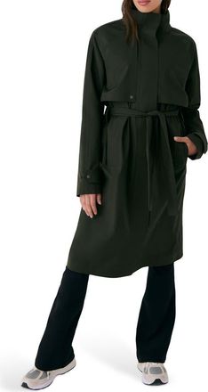 Lole Aliz Trench Coat in Olive at Nordstrom, Size X-Small