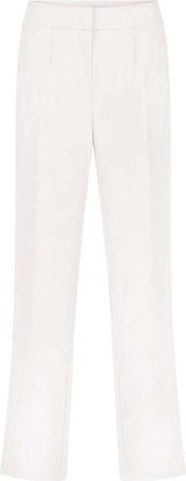 Betty Barclay Wijde broek - Dames - Broeken - Beige - Maat: 3XL