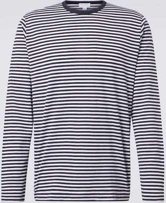 Sunspel T-shirt in cotone a righe