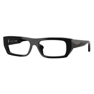 Vogue Glasses, female, Black, Size: 53 MM Vo5660U Optical Frame