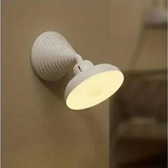 OEM Luz Nocturna Inteligente Recargable, Giratoria Y Con Sensor De Movimiento, Con Puerto Usb Para Pasillo, Dormitorio Y Escalera - Inal&aacute;mbrica - Crezuo