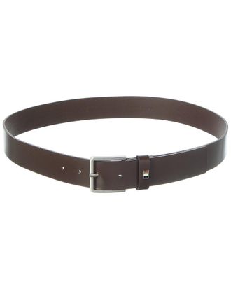 HUGO BOSS Ther Flag Leather Belt