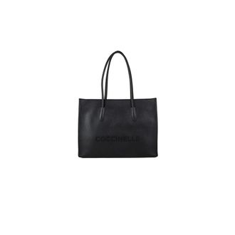Coccinelle Myrtha 26 Handtas - Dames - Shoppers - Zwart - ONE Size - Katoen - Tassen
