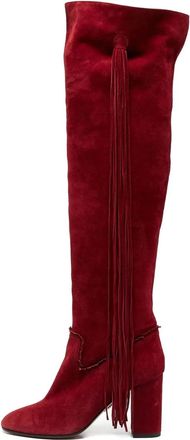 Aquazzura Stivali sopra il ginocchio 90mm - Rosso