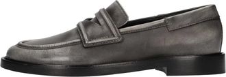 3Juin Platte schoenen - Dames - Loafers - Grijs - 38 EU - Leer - Schoenen