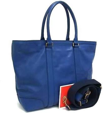 Coach Leather Handbag Shoulder Bag Tote Bag (Pre-Owned)