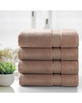 Kathy Ireland 2Pc Zero Twist Cotton Plush Bath Sheet Set