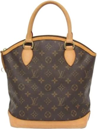 Louis Vuitton Pre-owned Lockit Handtas - Dames - Vintage Handtas - Bruin - ONE Size - Leer - Vintage